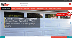 Desktop Screenshot of garagedoorwa.com